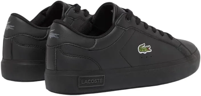 Кроссовки Lacoste Powercourt для мальчиков, белый/черный/красный — фото 3