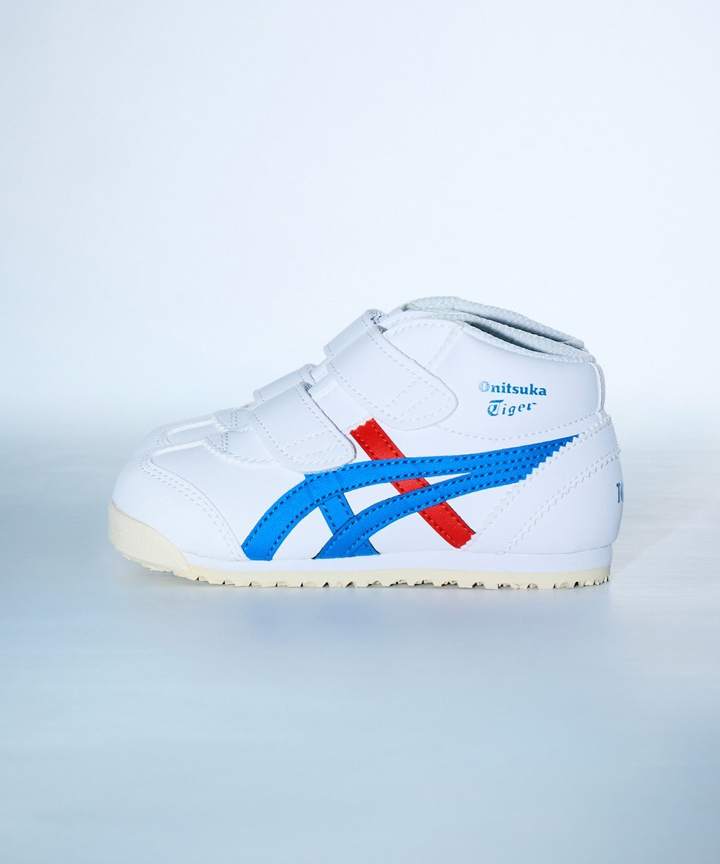 Кроссовки МЕКСИКА Mid Runner KIDS Onitsuka Tiger, WHITE/BLUE