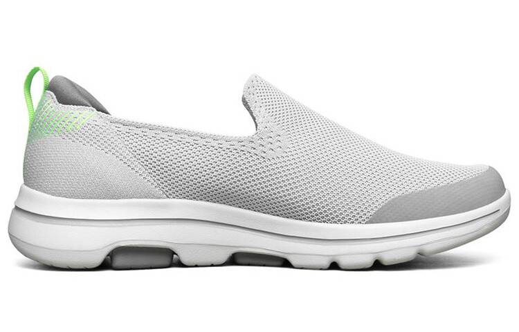 Go Walk 5 Slip-on Shoes Men Low Top Серый/лимонный Skechers — фото 2