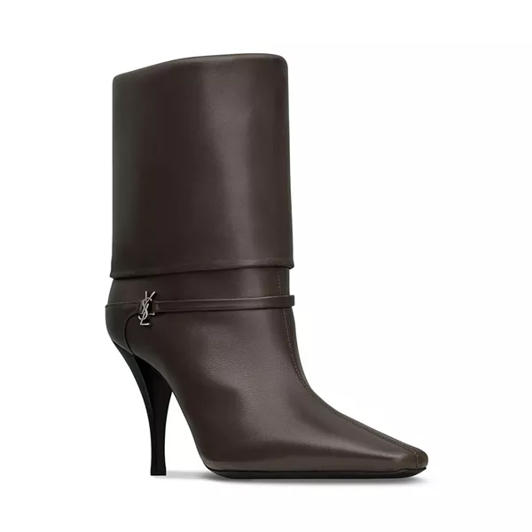 Женские ботильоны Niki Saint Laurent, коричневый
