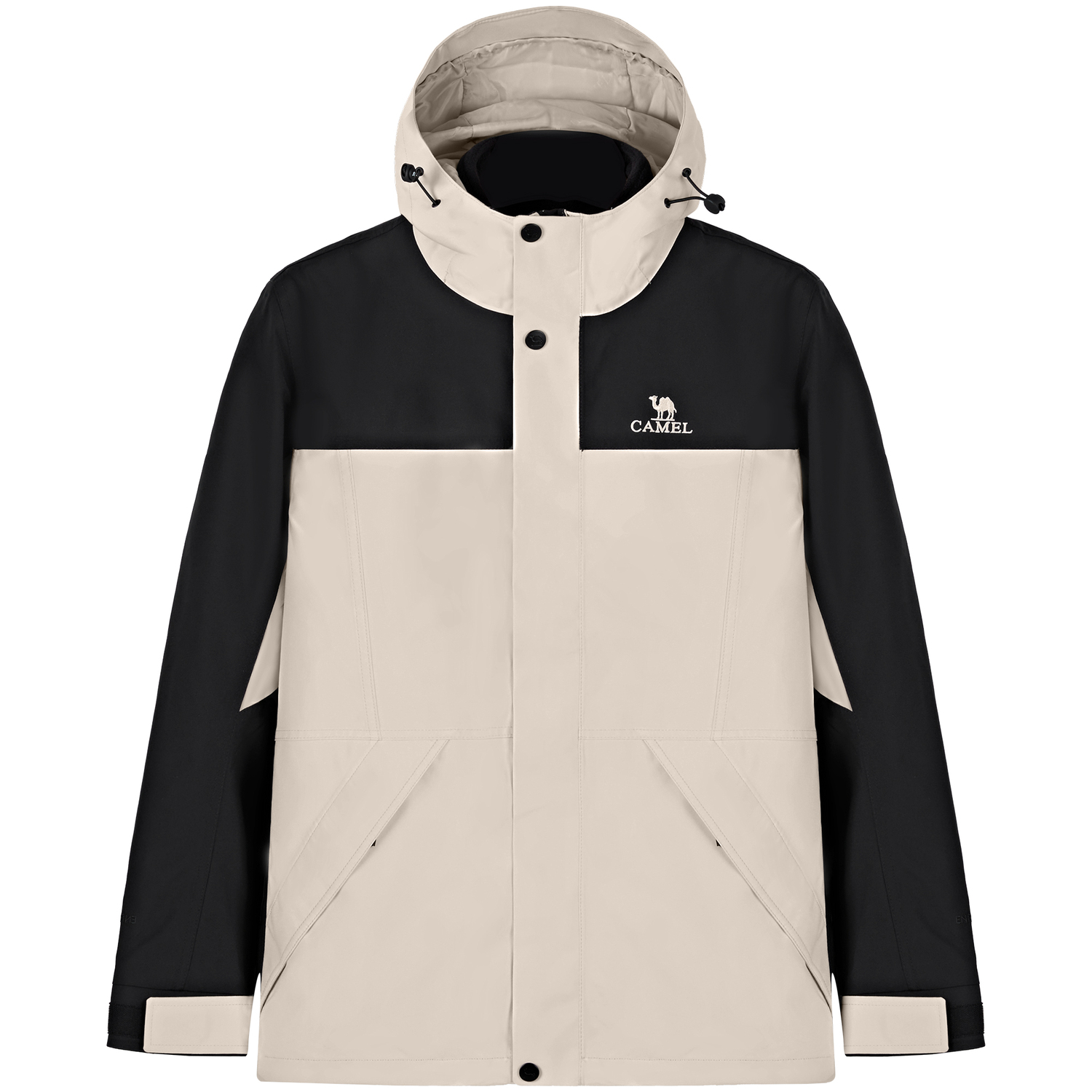 

CAMEL Ветровка для любой погоды Men's, Oat Gray/Phantom Black