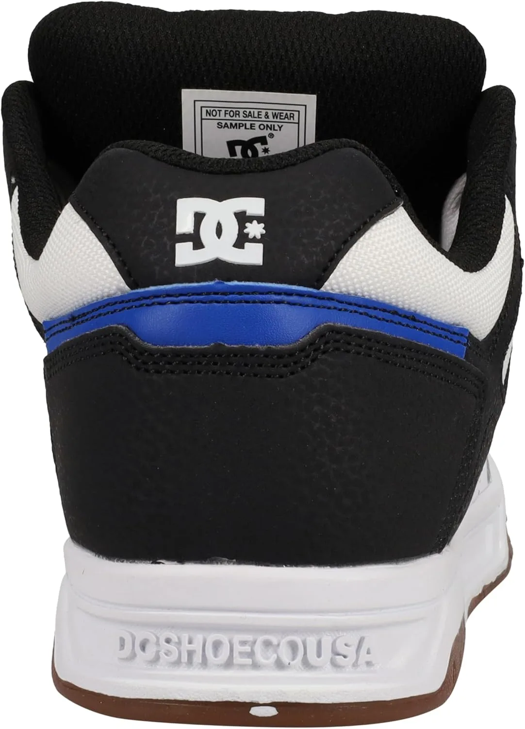 Мужские кроссовки DC Shoes Net Amazon Renewed, белый/черный/синий — фото 3