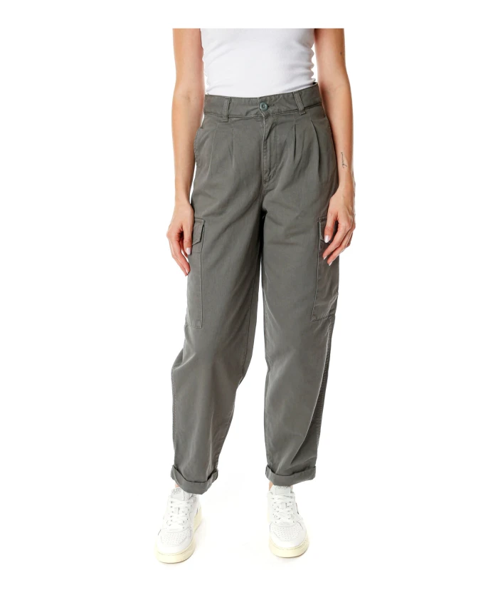 

Коллинз брюки Carhartt Wip, зеленый
