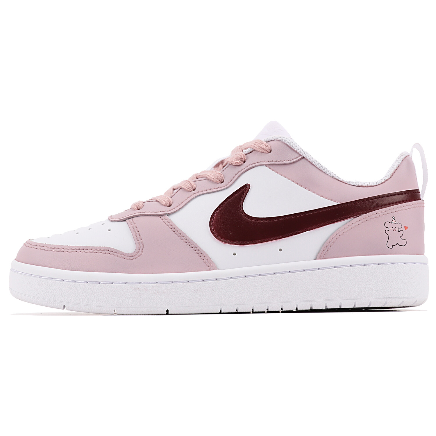 

Кроссовки Nike Court Borough Skateboarding Shoes Women's Low-top Purple/white, цвет Taro Purple