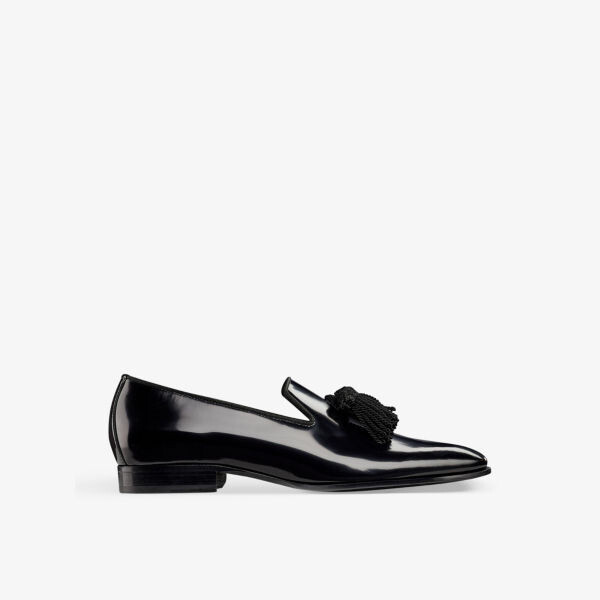 

Лакированные лоферы Foxley с кисточками Jimmy Choo, черный