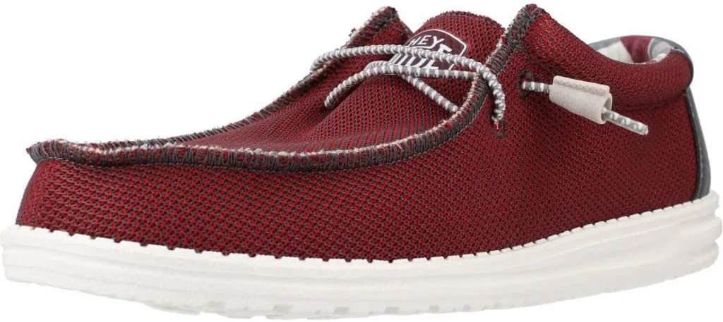 Hey Dude Мужские кроссовки Dude Shoes Wally Mesh, черные, размер UK10/EU44