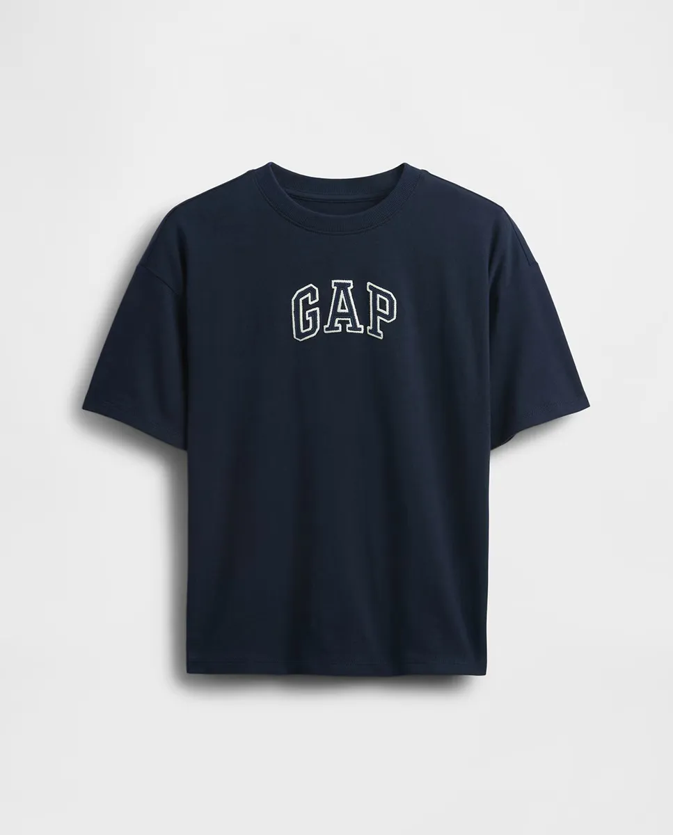 

Футболка с короткими рукавами для мальчика Gap, темно-синий