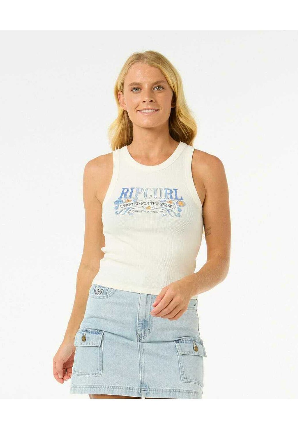 

Топ LUNA TANK Rip Curl, бежевый