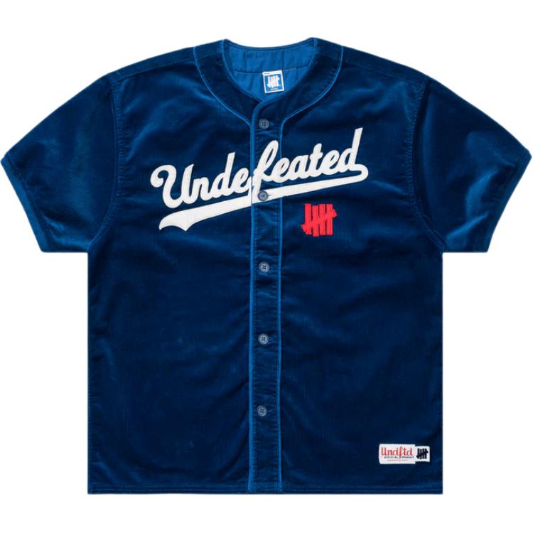 

UNDEFEATED Бейсбольная куртка унисекс синяя, Blue