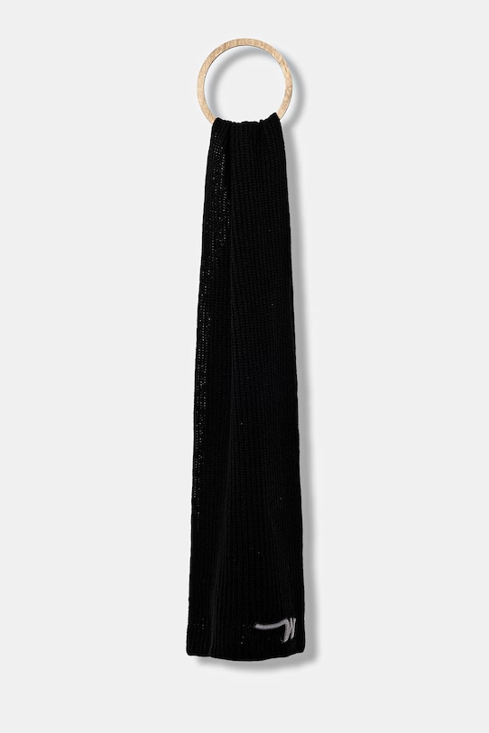 

Шерстяной шарф Bardies Weekend Max Mara, черный