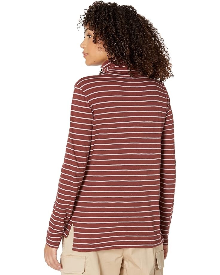 

Свитер Madewell Whisper Cotton Turtleneck, цвет Dark Merlot
