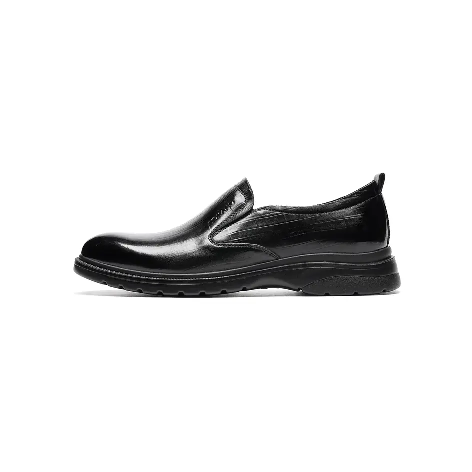 

Туфли AOKANG Men's Casual Shoes Men Low-Top, черный