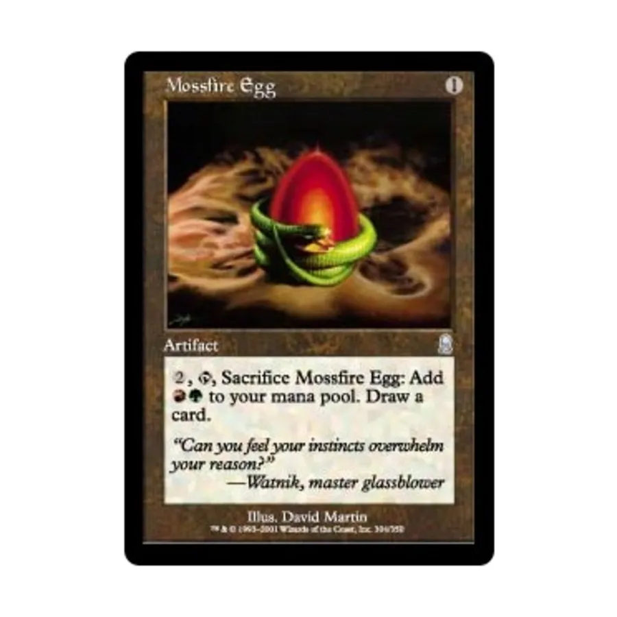

CCG Яйцо Мохового огня (U), MTG - Odyssey