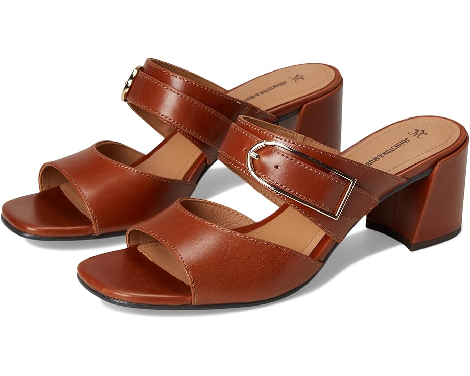 Туфли Johnston & Murphy Everly Buckle Slide, коричневый