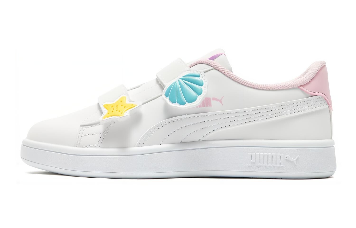 

Smash V2 Kids Скейтбординг Обувь Дети Puma, розовый