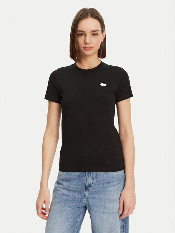 

Облегающая футболка TF9246 Lacoste, черный