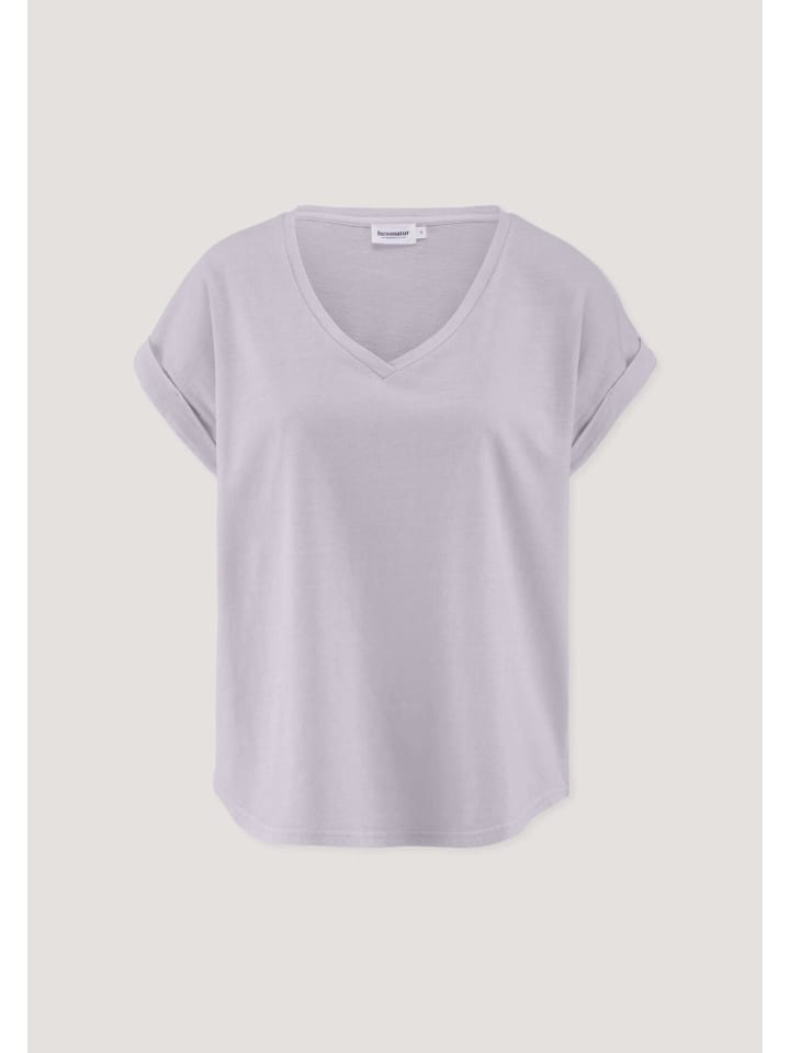 

Футболка oversize пастельно-лавандового цвета Hessnatur, Фиолетовый, Футболка oversize пастельно-лавандового цвета Hessnatur