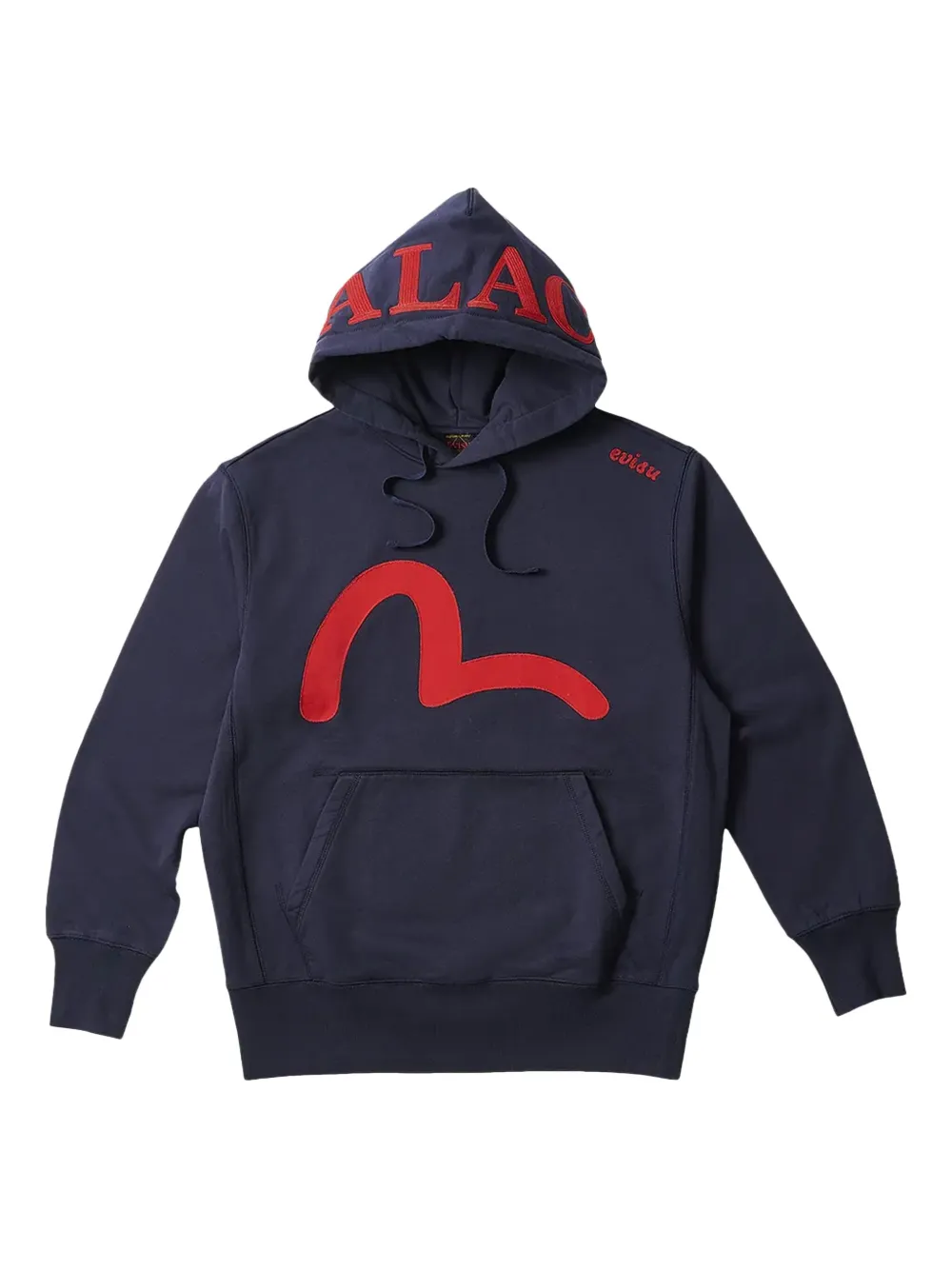 

Худи Seagull из коллаборации с Evisu Palace, синий