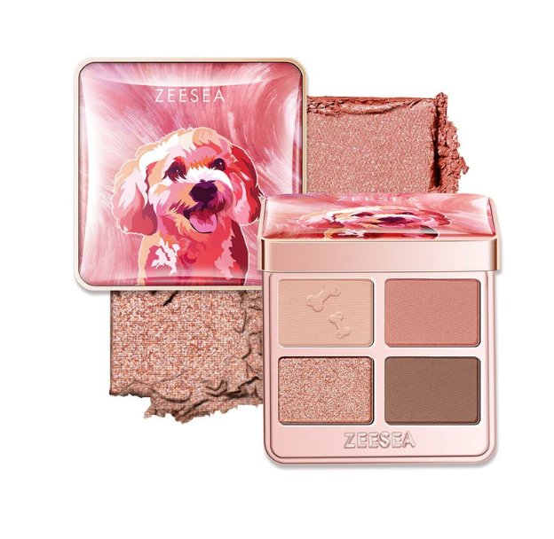 

Zeesea Mirage Sparkle Animal Eyeshadow D04 / Компактная палетка теней для век
