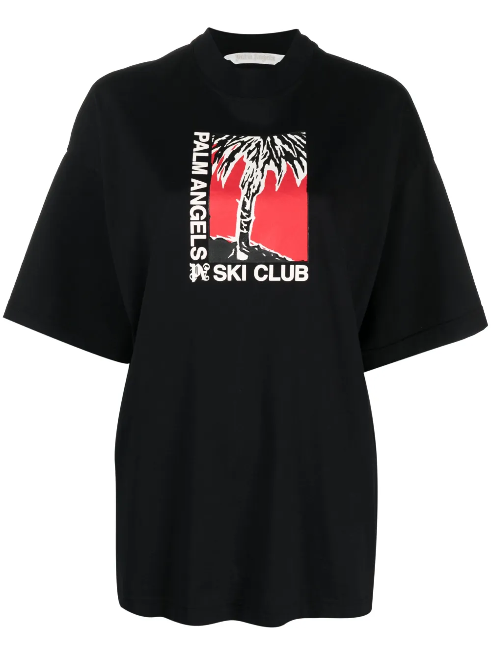 

Футболка Ski Club PALM ANGELS, черный