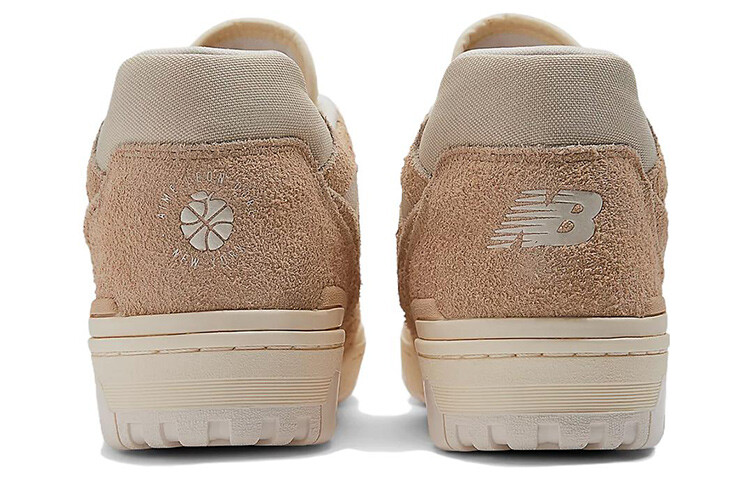 Кроссовки New Balance NB 550 Vintage Basketball Unisex, бежевый — фото 4