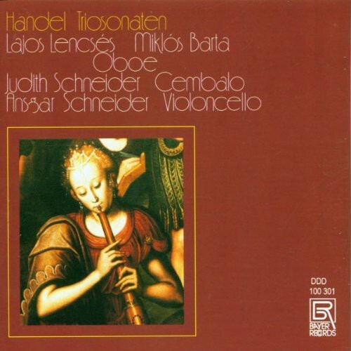 

CD диск Handel / Lencses / Barta / Schneider: 6 Sonatas for 2 Oboes & Basso Continuo