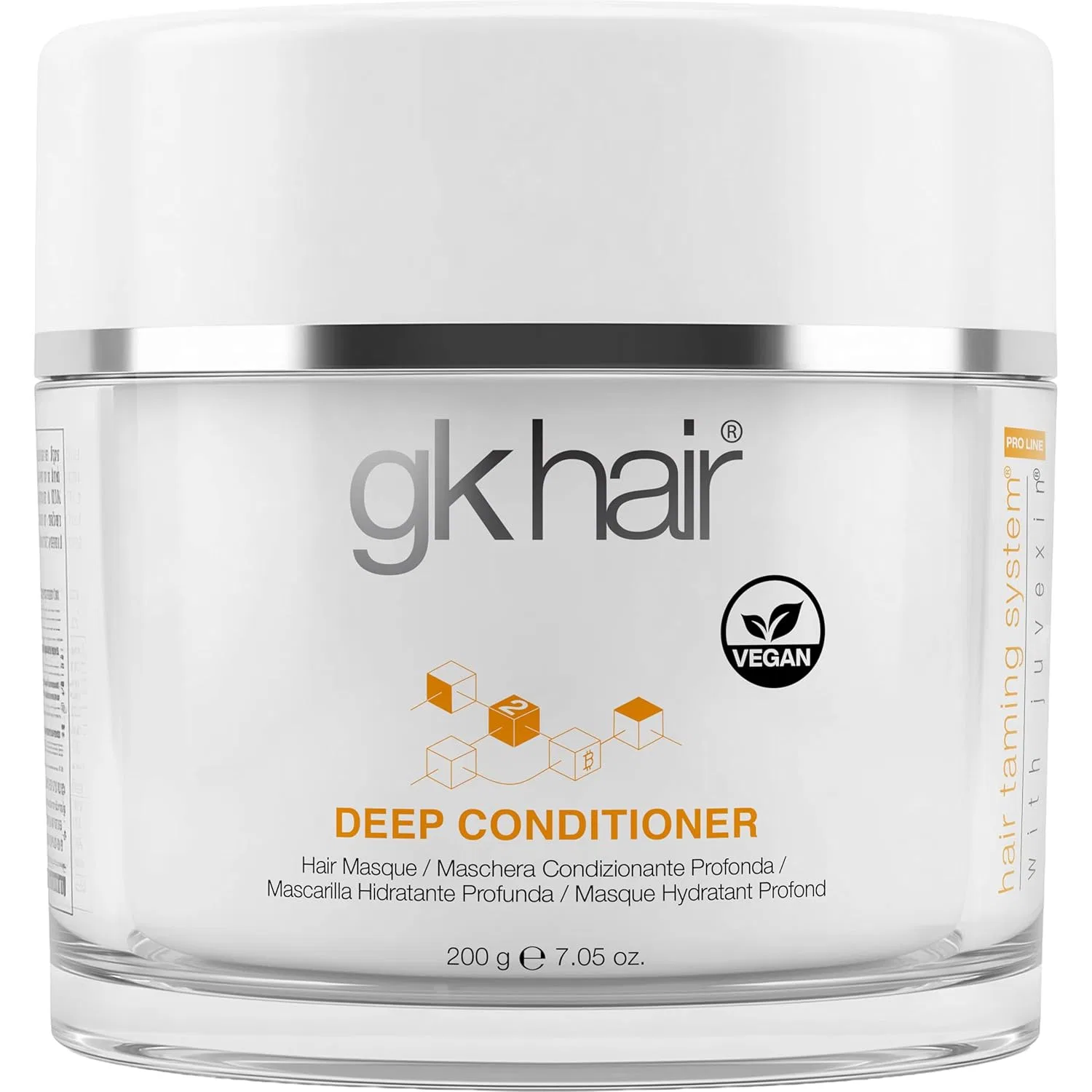 Интенсивно увлажняющая восстанавливающая маска для волос «Deep Conditioner Masque» от GK HAIR Global Keratin Gk Hair