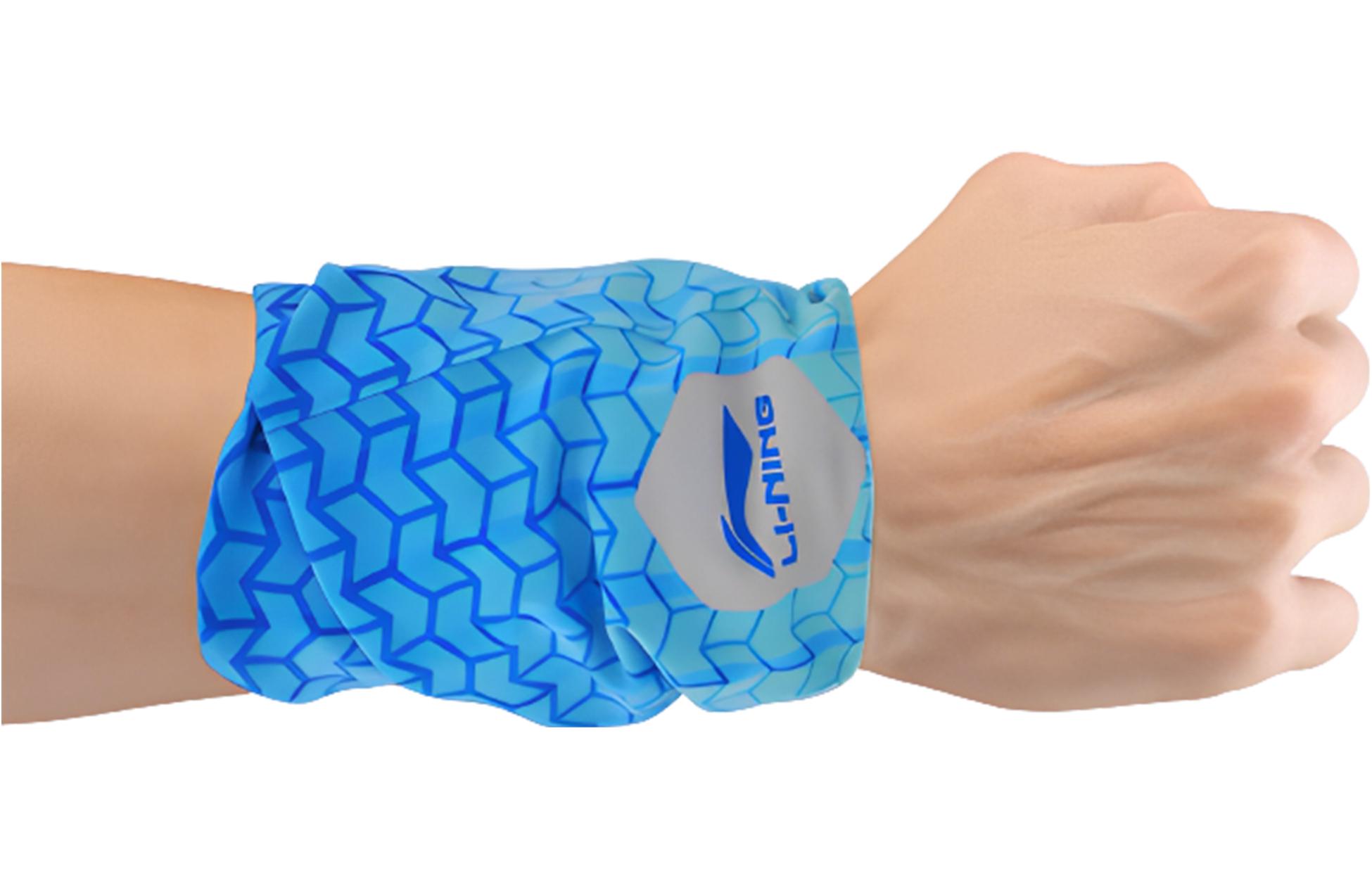 

LINING Трикотажные повязки на голову Lace-Up 1 Pack Blue Unisex