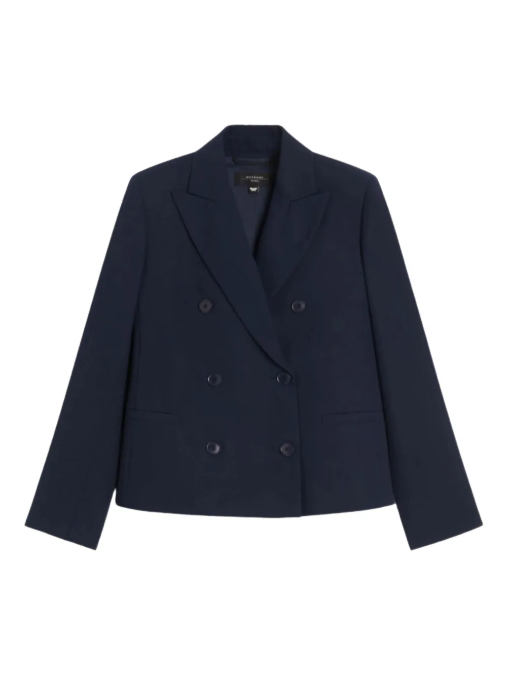 

Двубортный пиджак Tappeto Weekend Max Mara, синий