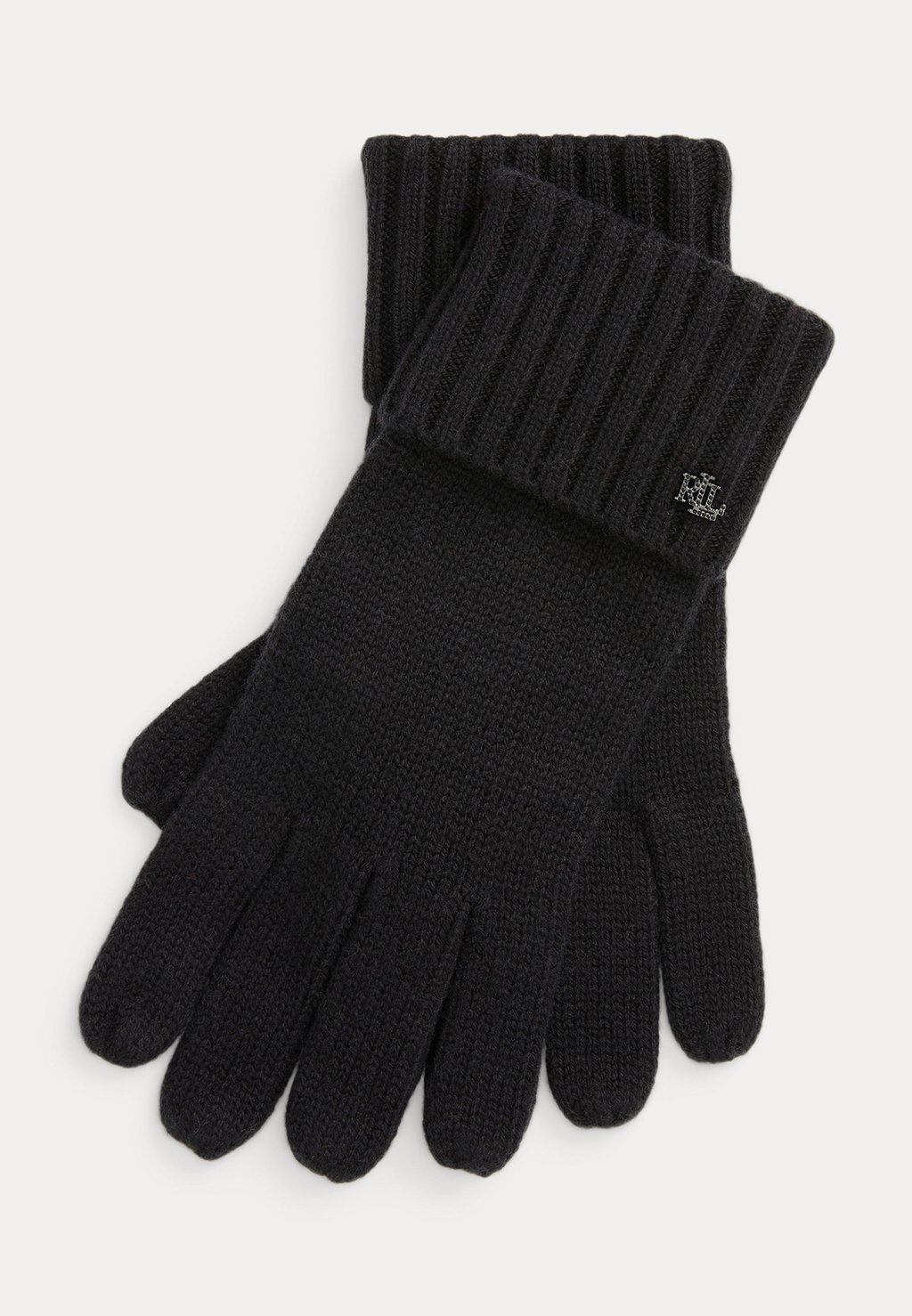 

Перчатки WOOL-BLEND GLOVES Lauren Ralph Lauren, черный