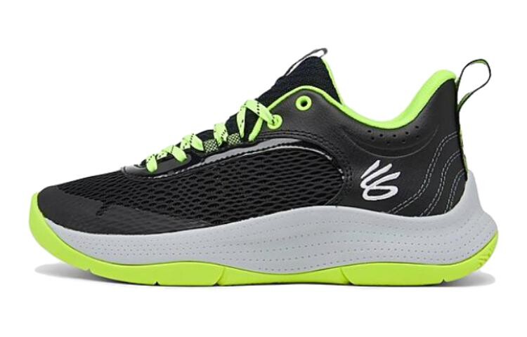 

Баскетбольные кроссовки Curry 3Z6 для детей GS Low-top Black/Green Under Armour