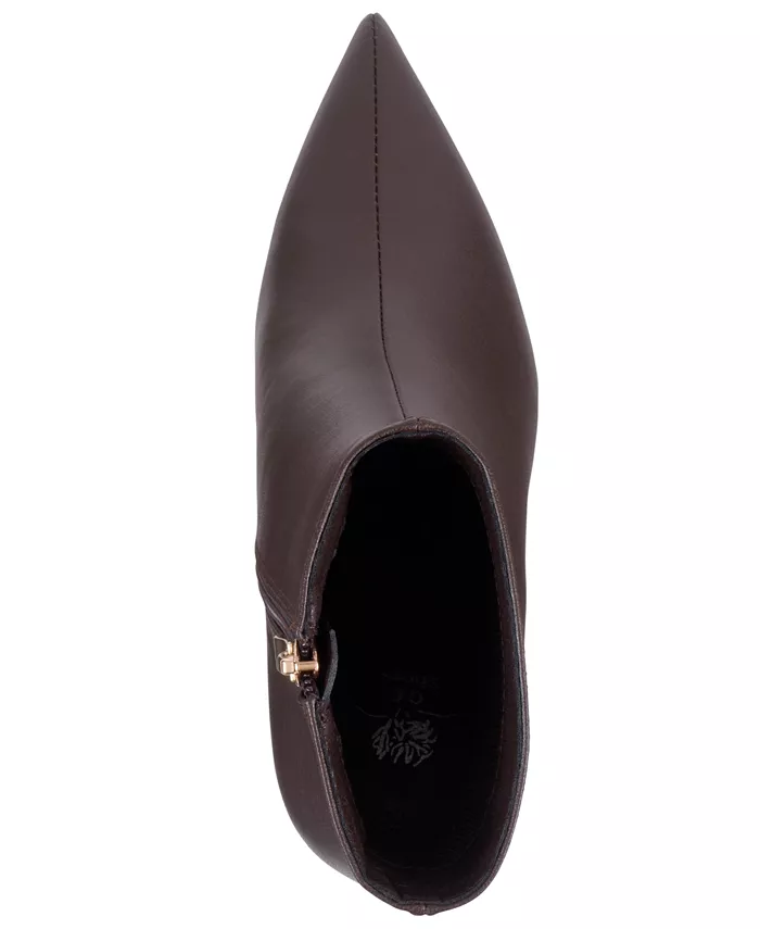 Женские ботильоны Maren на квадратном каблуке Gc Shoes, коричневый — фото 4
