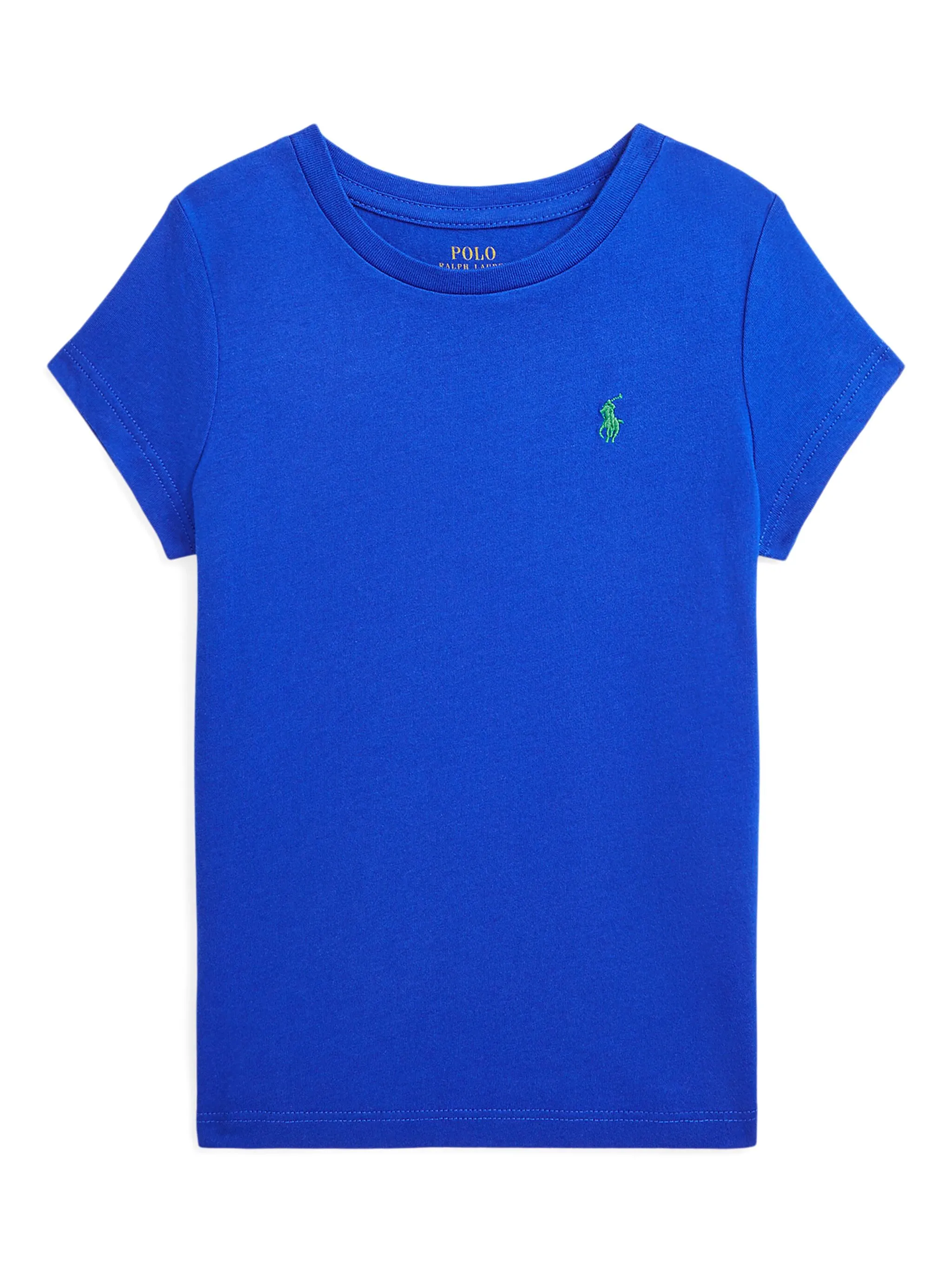 

Футболка с вышивкой Polo Pony Polo Ralph Lauren Kids, синий