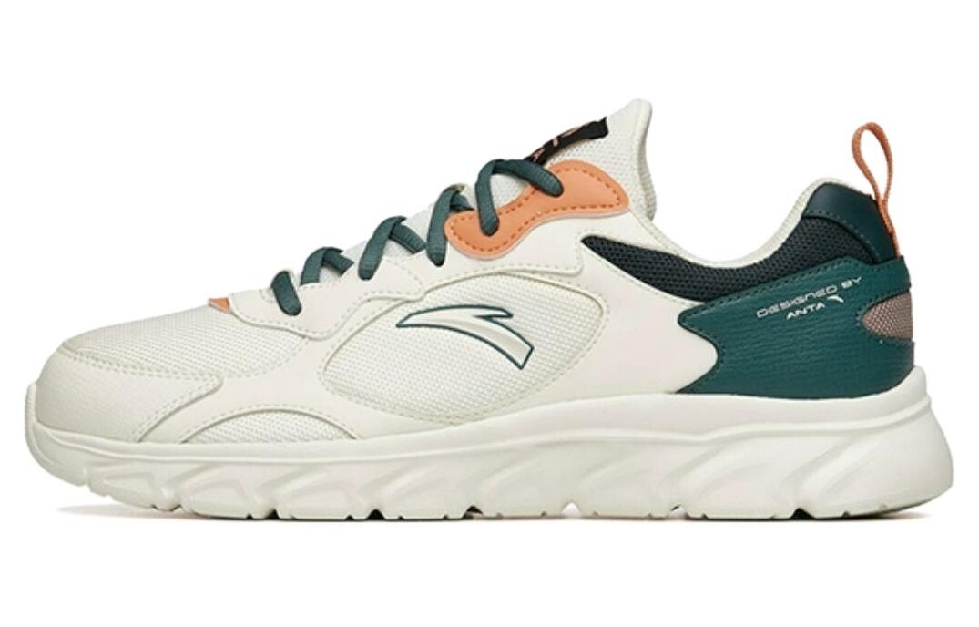 

Кроссовки ANTA Lifestyle Shoes Men Low-top White/Green, зеленый