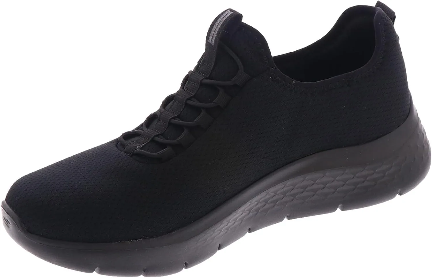 Мужские спортивные кроссовки Skechers Gowalk Flex с воздушной подушкой без шнурков, черный — фото 4