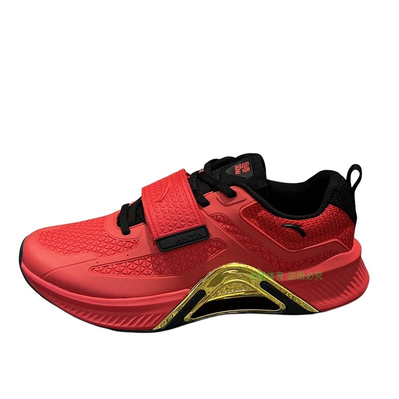 

Кроссовки ANTA Training Shoes Men Low-top Red/Black, красный/черный