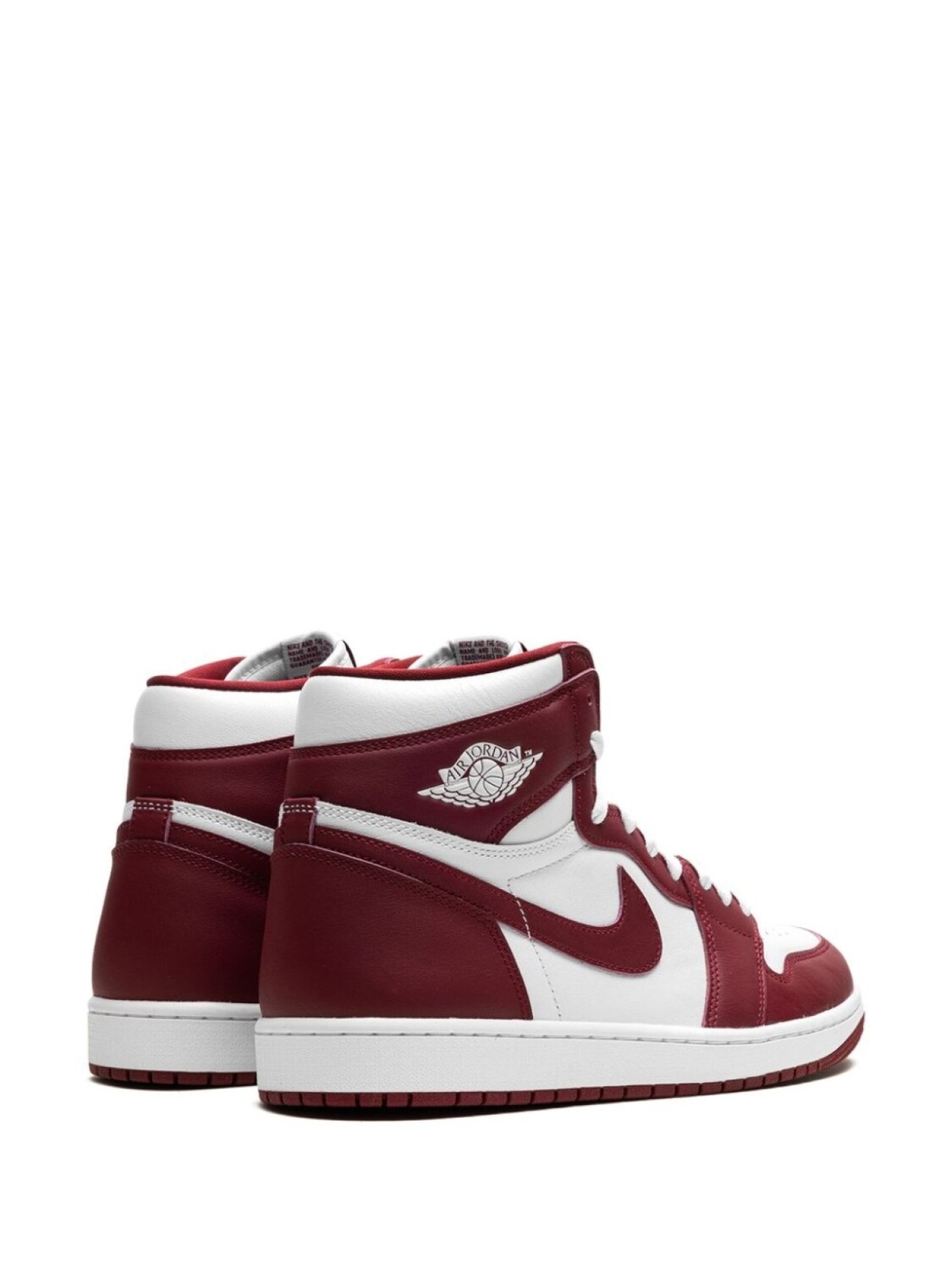 Кроссовки Air 1 Retro High OG Team Red Jordan, красный — фото 4