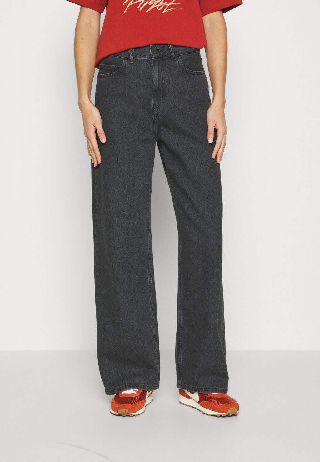 

Джинсы свободного кроя JANE PANT Carhartt WIP, цвет black
