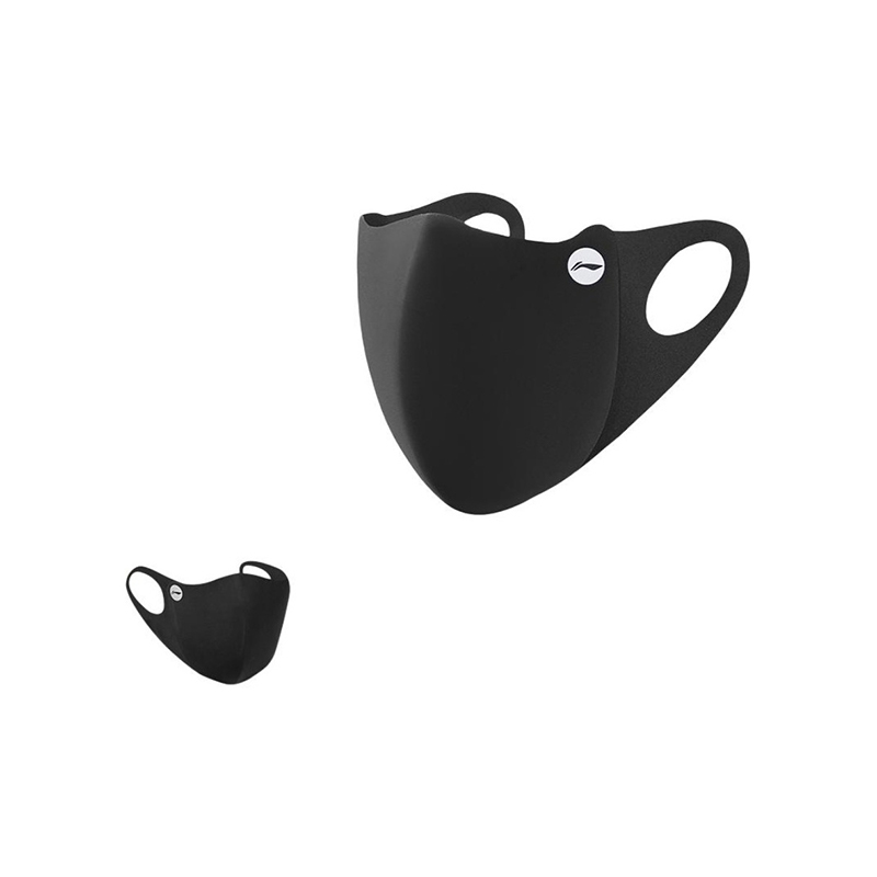 

LINING Ветрозащитная и пылезащитная термомаска для велоспорта, унисекс, Gray Black