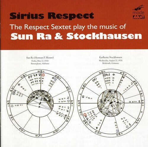 

CD диск Sirius Respect / Sun Ra / Stockhausen: The Respect Sextet Plays Music Of Sun Ra and Stockhausen