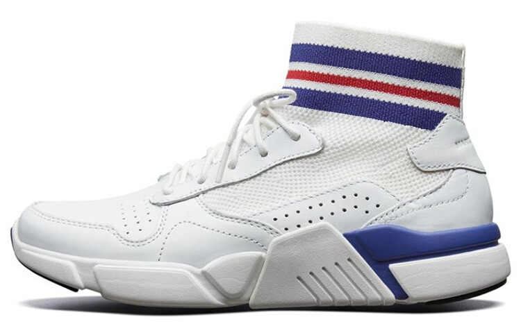 

Кроссовки женские Block Running Shoes High-top белые/синие/красные Skechers