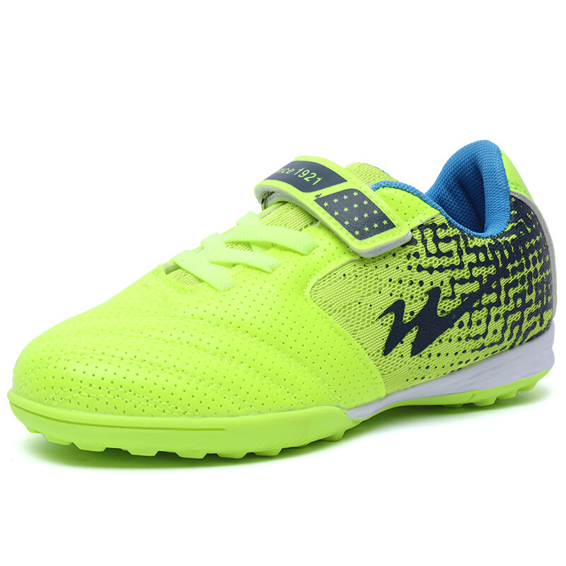 Детские футбольные бутсы Kids Low-top Blue Binary, зеленый — фото 2