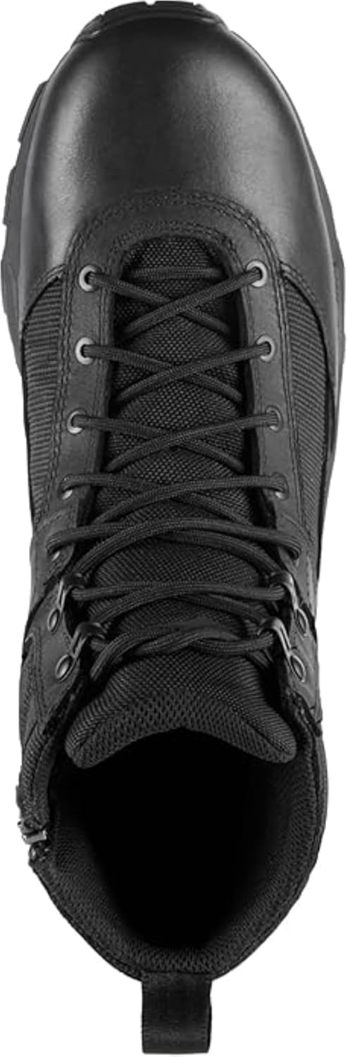 Мужские ботинки Danner Sonic Side-Zip 6 - легкие, прочные с верхом из кожи и Perspair для повышенной износостойкости, черный — фото 3