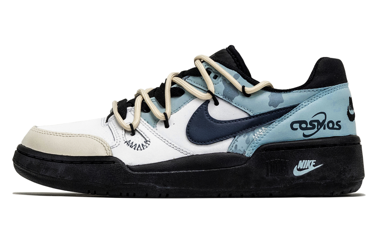

Nike Кроссовки для скейтбординга Full Force Fanatic Ball с противоскользящей амортизацией и износостойкостью, мужские, черные