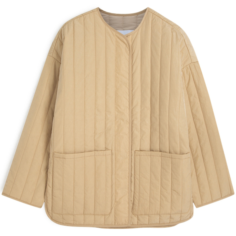 

Calvin Klein Женская куртка пуховик светло-бежевая, Light Khaki