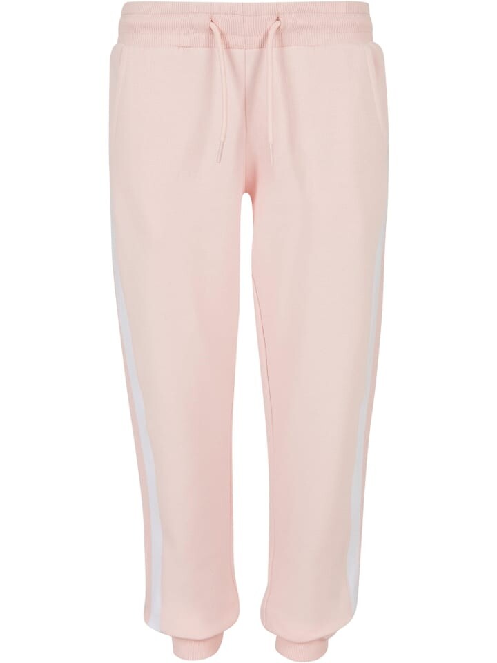 

Спортивные штаны Urban Classics, цвет pink/white/pink