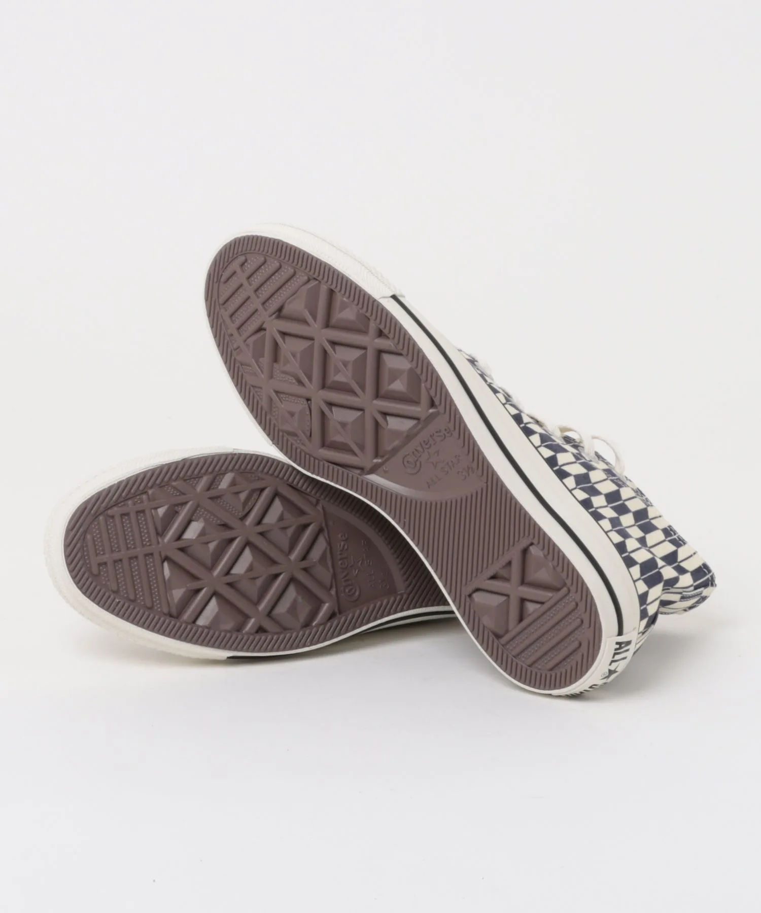 Мужские кроссовки высокие из хлопка CONVERSE ALL STAR JG HI navy — фото 3