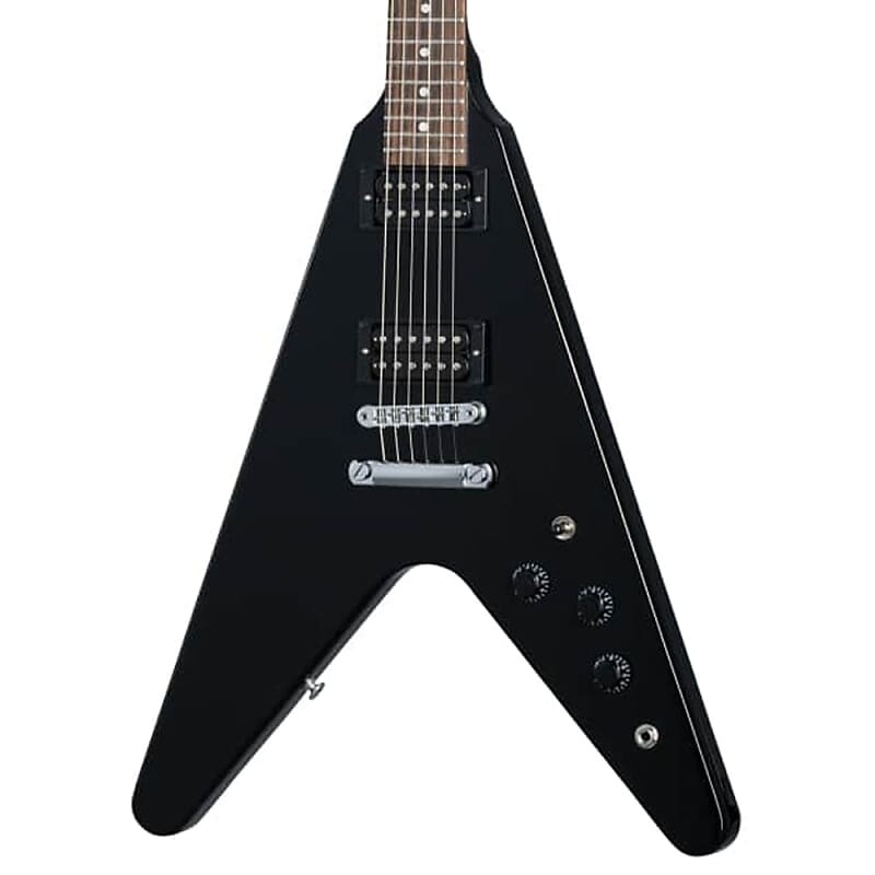 

Электрогитара Gibson '80s Flying V Guitar w/ Gibson Hardshell Case - Ebony