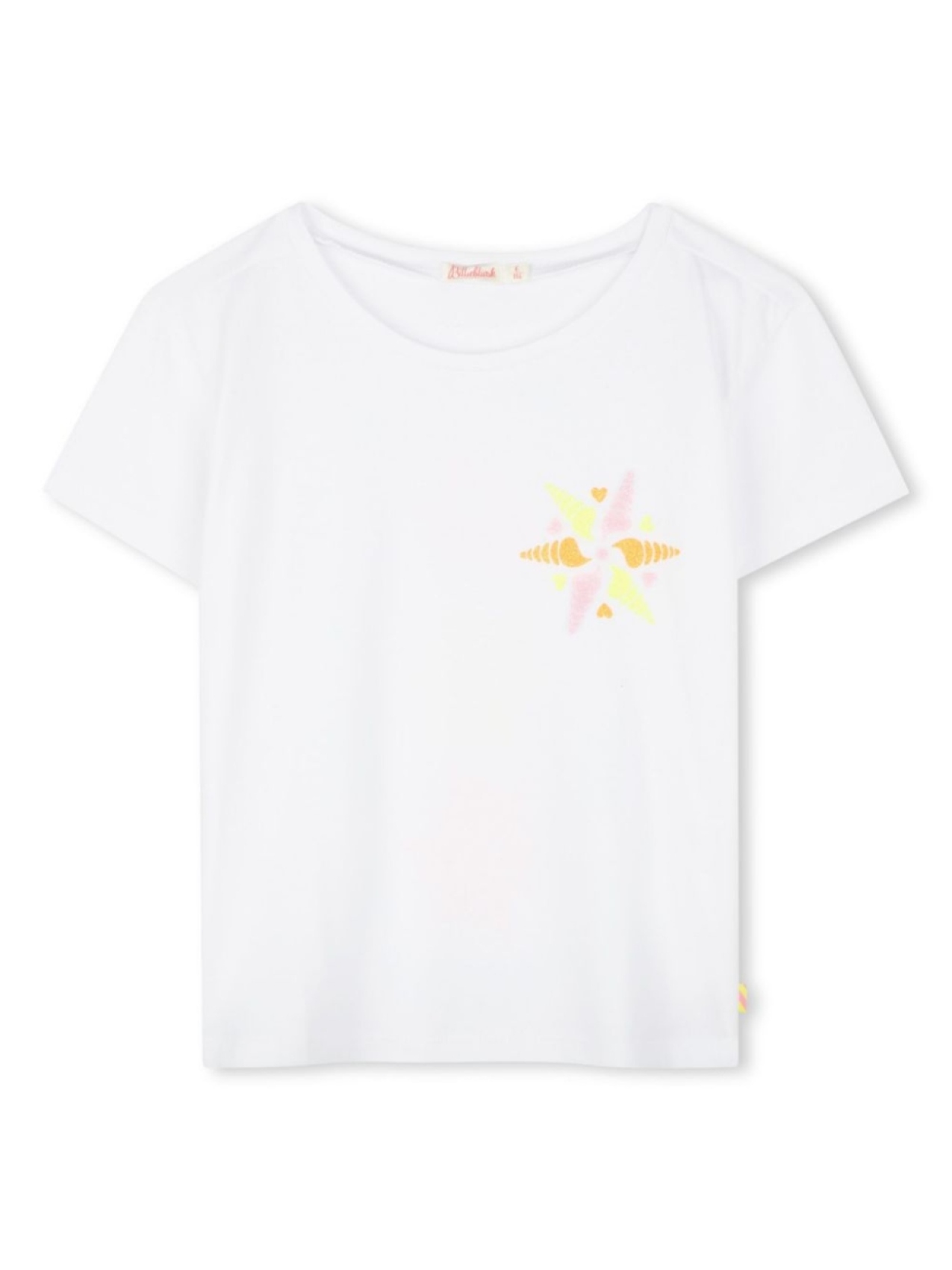 

Billieblush футболка с пайетками, белый