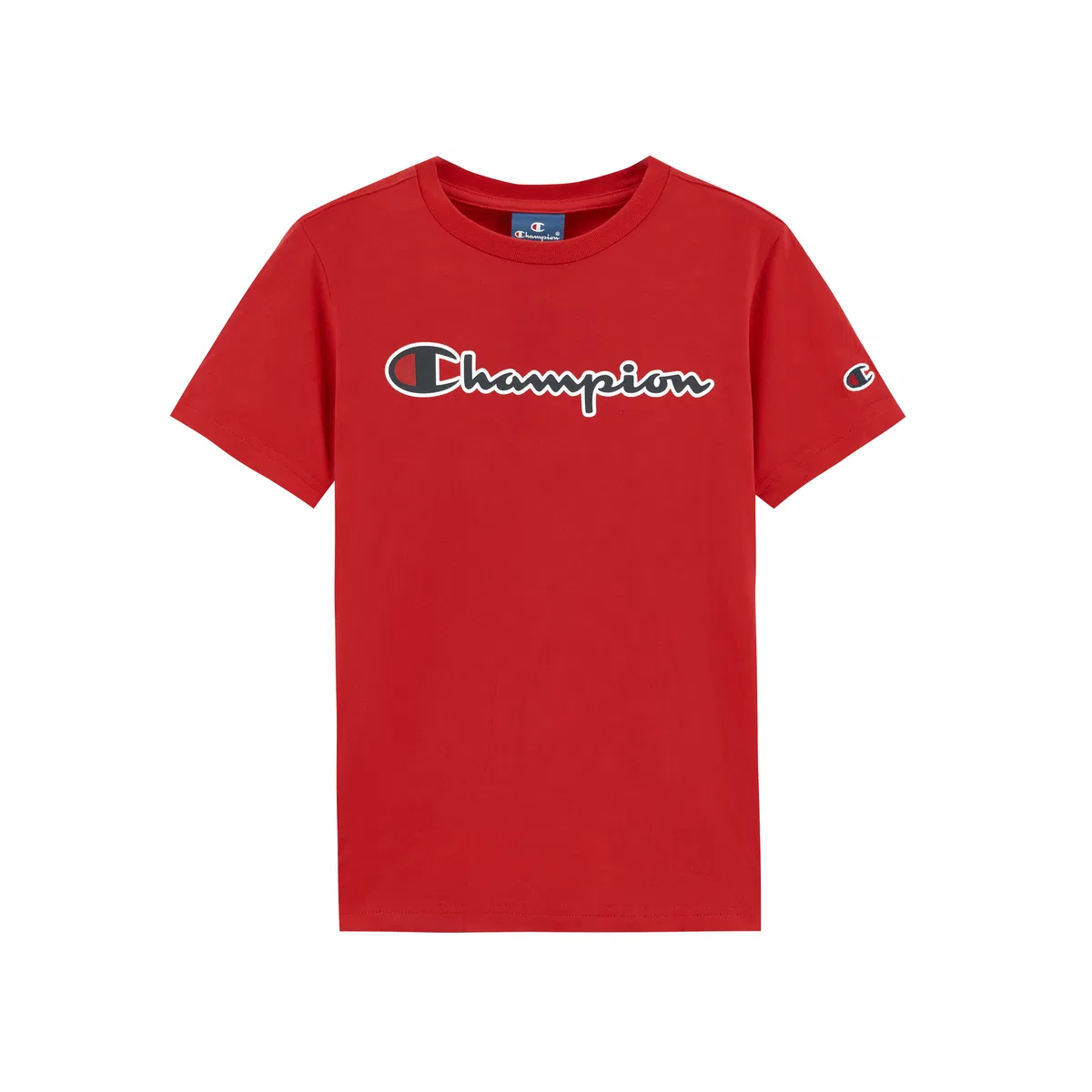 Футболка детская с круглым вырезом Champion Kids синяя — фото 4